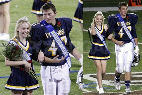 Photos of Dakota Fanning Winning Homecoming Princess At Her High School | POPSUGAR Celebrity