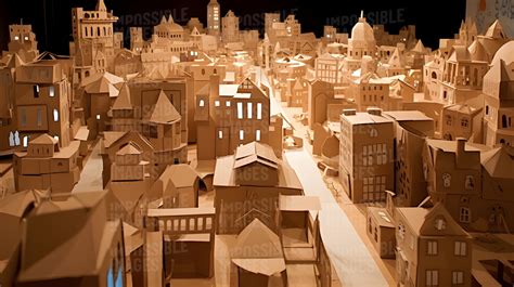 Cardboard city - Impossible Images - Unique stock images for commercial ...