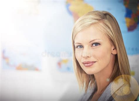 Ill Travel the World. Cropped Portrait of a Young Female Travel Agent ...