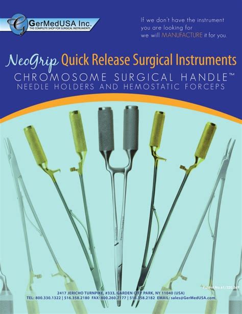 Neogrip quick release catalog