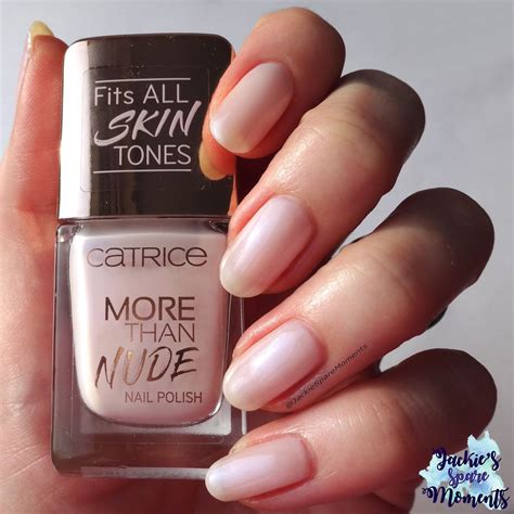 Twee swatches Catrice More than nude nail polish | Nagellack, Nägel