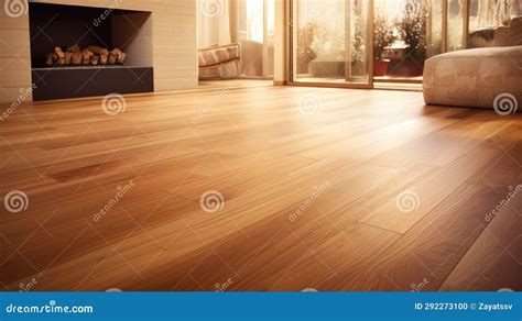 Warm Wooden Floor Closeup in the Home Interior Stock Photo - Image of ...