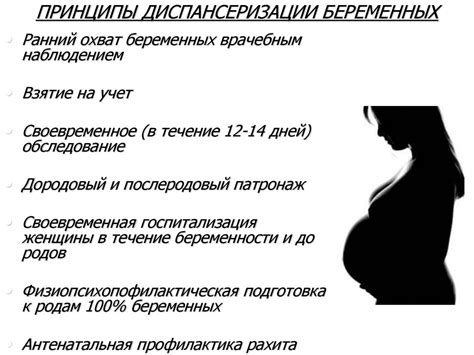 Наблюдение беременной в женской консультации при физиологической ...