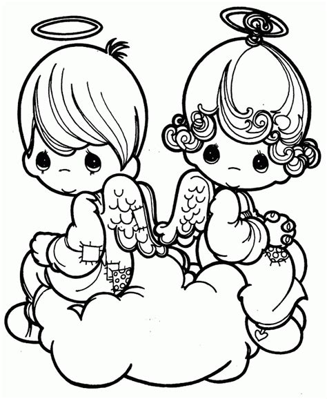Free Precious Moments Valentine Coloring Pages, Download Free Precious