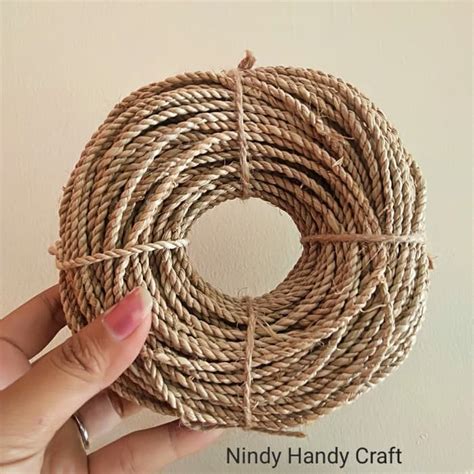 jual  meter tali rami  mm tali serat alam tali angel tali