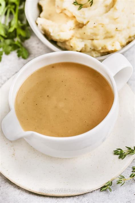 Turkey Neck Gravy - Spend With Pennies