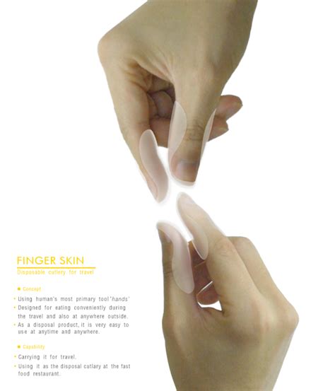 finger skin | designboom.com