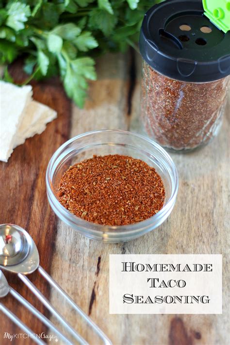 Taco Seasoning Homemade Recipe at Stephanie Gaspard blog