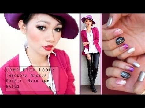 Completed Look: Theodora-Oz The Great and Powerful, Outfit, Nails, Hair ...