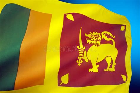 Flag of Sri Lanka stock image. Image of symbol, national - 35131381