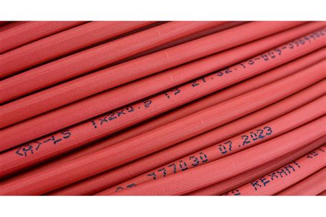 Кабель пожарной сигнализации REXANT КПСВВнг(А)-LS 1x2x0,50мм2, 200м 01 ...