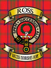 Ross Clan Tartan | Original Metal Sign Company