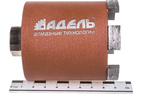 Сверло алмазное для подрозетников DH-DE400 (72/65 мм; M16; 6 сегментов ...