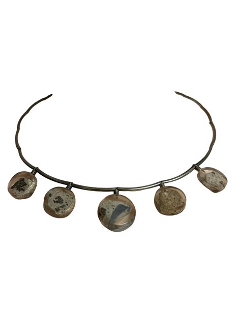 Rare Guggenheim Frank Lloyd Wright Necklace Ltd Ed Re… - Gem