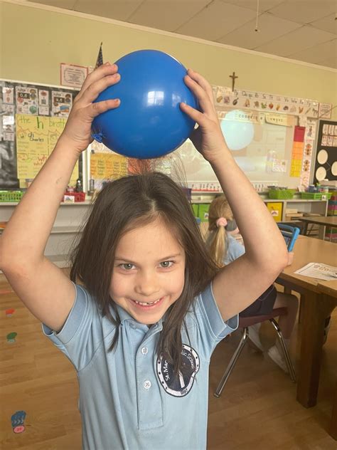 St. Mary's Catholic School | Static Electricity - experiments | Temple, TX