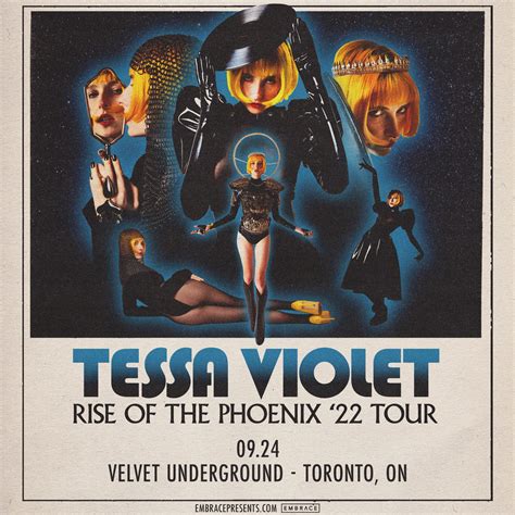 Tessa Violet: Rise of the Phoenix Tour – Embrace Presents
