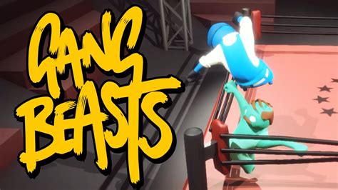 Gang Beasts - УГАР НА РИНГЕ! (Брейн и Даша) - YouTube