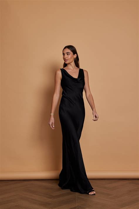 Our Pandy Black Bridesmaid Dress | Maids to Measure UK