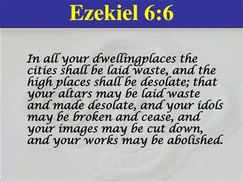 PPT - Ezekiel Chapter 6 PowerPoint Presentation, free download - ID:672302