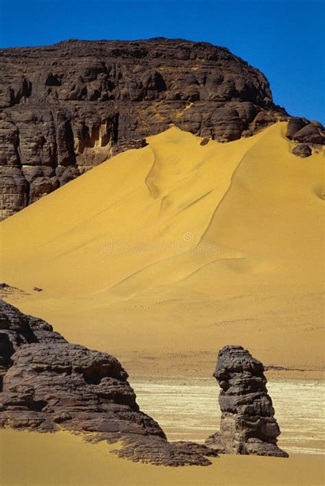 algeria tassili najjer national park africa stock image image