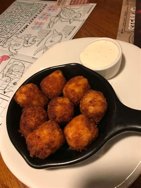 Steakhouse Mac and Cheese Bites at Outback!