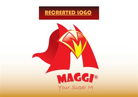 Subhajit Bhattacharjee: RECREATED MAGGI LOGO FROM ORIGINAL LOGO BY ...