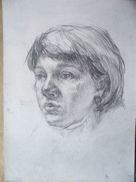 Учебный рисунок: Зарисовки головы