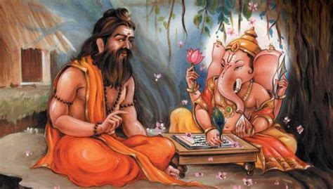 Ganesha the scribe – Glorious India