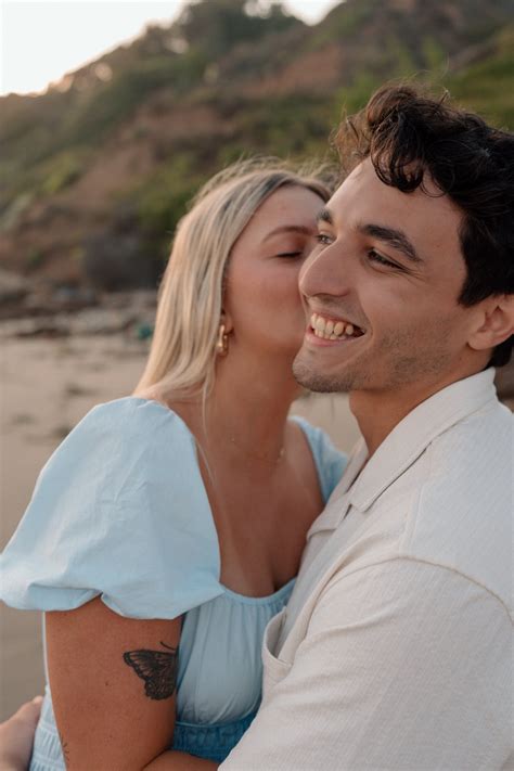 Malibu Beach Engagement Session | Los Angeles Based, Engagement