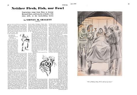 Neither Flesh, Fish, nor Fowl | Esquire | JUNE 1939