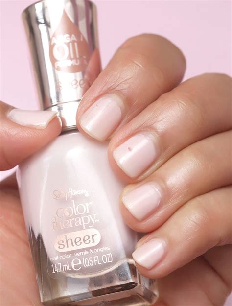 Product Spotlight: Sally Hansen Sheer Color Therapy Nail Polish - Makeup and Beauty Blog | Sally ...