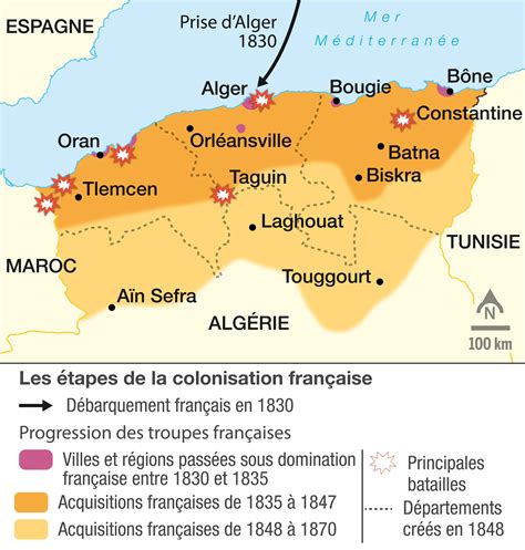 La conquête de l’Algérie (1830-1871) | Lelivrescolaire.fr