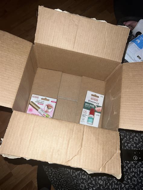 My girlfriend got one of her packages today. All that box just for