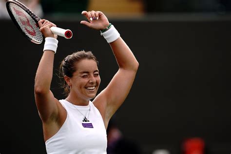 Jodie Burrage celebrates Wimbledon win after believing…