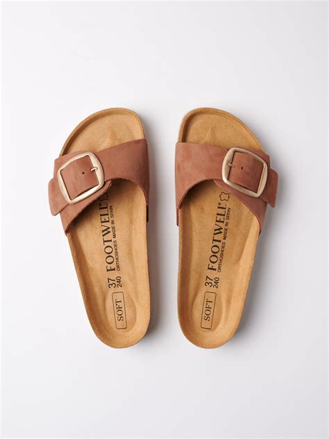 Сандали ортопедические биркенштоки Footwell (корица) — купить в ...