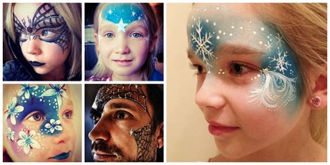 Face Painting Tips And Some Nice Links - Connecting the dots...