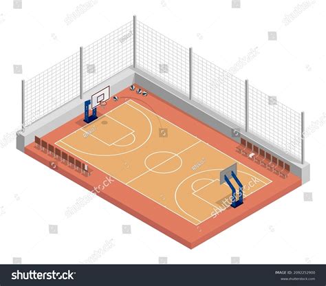 Outdoor Basketball Court Plan