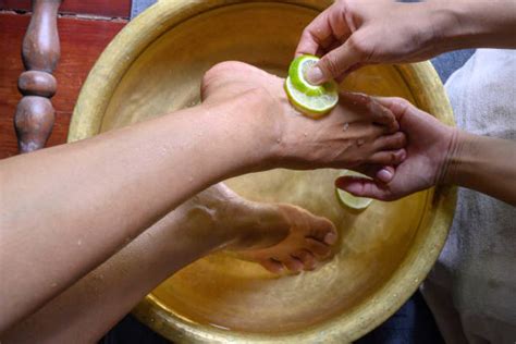 Pedicure Foot Soaks Stock Photos, Pictures & Royalty-Free Images - iStock