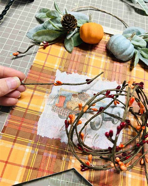 Dollar Tree Fall Decor DIY - Word & Home