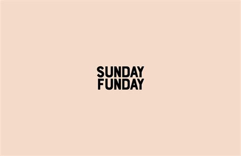 Sunday Funday on Behance