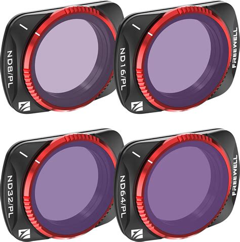 Amazon.com : Freewell 4Pack Bright Day QuickSwap ND/PL Hybrid Filter
