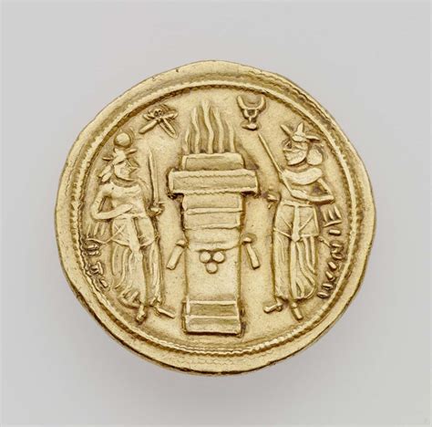 ancientpeoples: Sasanian coin, Iran, A.D.... - Ancient Numismatics