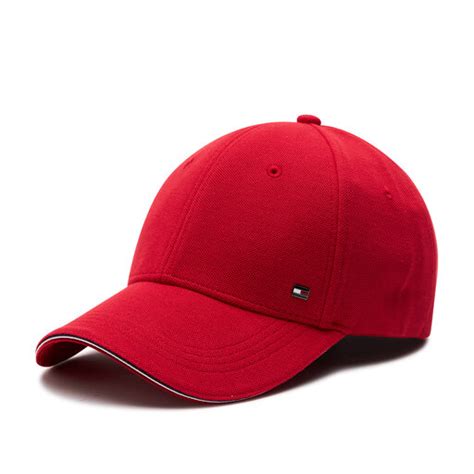 Cappellino Tommy Hilfiger Elevated Corporate Cap AM0AM07346 Rosso ...
