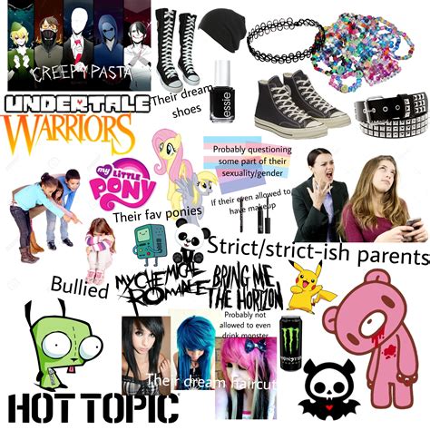 Wannabe scene/emo middle schooler starter pack ( aka me ) | /r