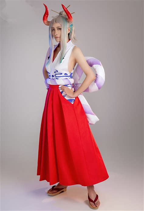 US$ 49.99 - One Piece Yamato Cosplay Costume - www.cosplaylight.com