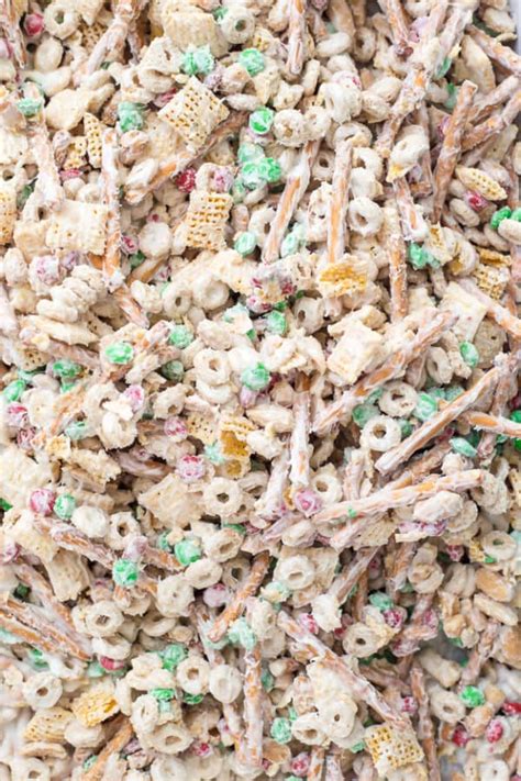 Christmas Crack Chex Mix - Gal on a Mission