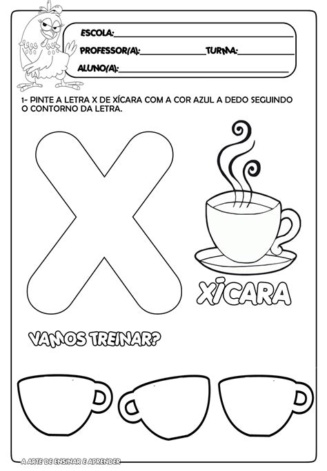 Atividade Da Letra X
