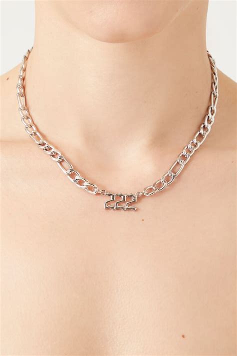 Angel Number 222 Necklace - forever21us