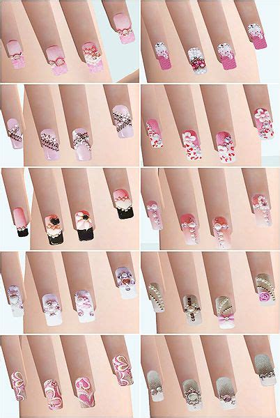 Mod The Sims - Decora Nail Art