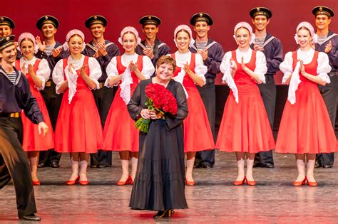 The Igor Moiseyev Ballet in Tokyo at the festival of cultural exchange ...